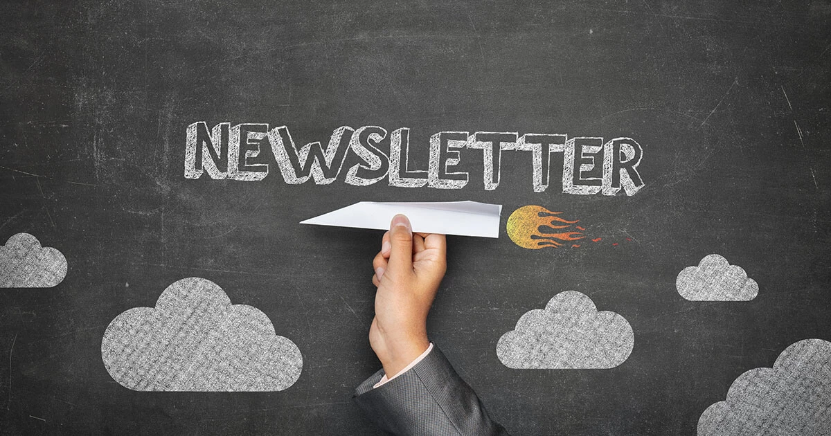 Image: How to create a newsletter with well-structured content